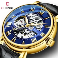 Chenxi Mechanical Watch Men Fashion Classic Romal Watches Men Skeleton Automatic Mechanical Wristwatches Male Clock Best Gifts