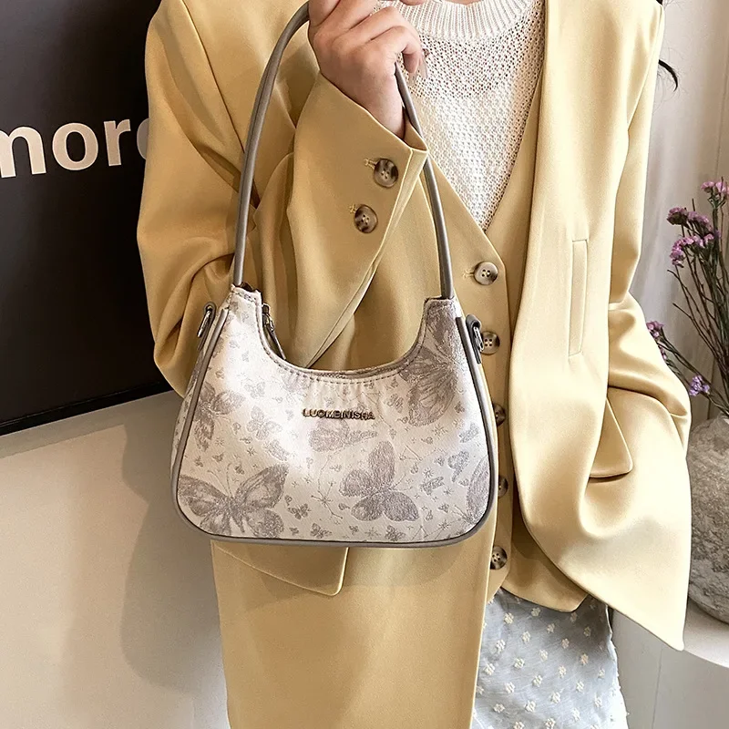 

2025 Women's Premium Leather Texture Shoulder Bag | Niche Commuter Messenger with Geometric Embossing | Stylish Going Out Bag