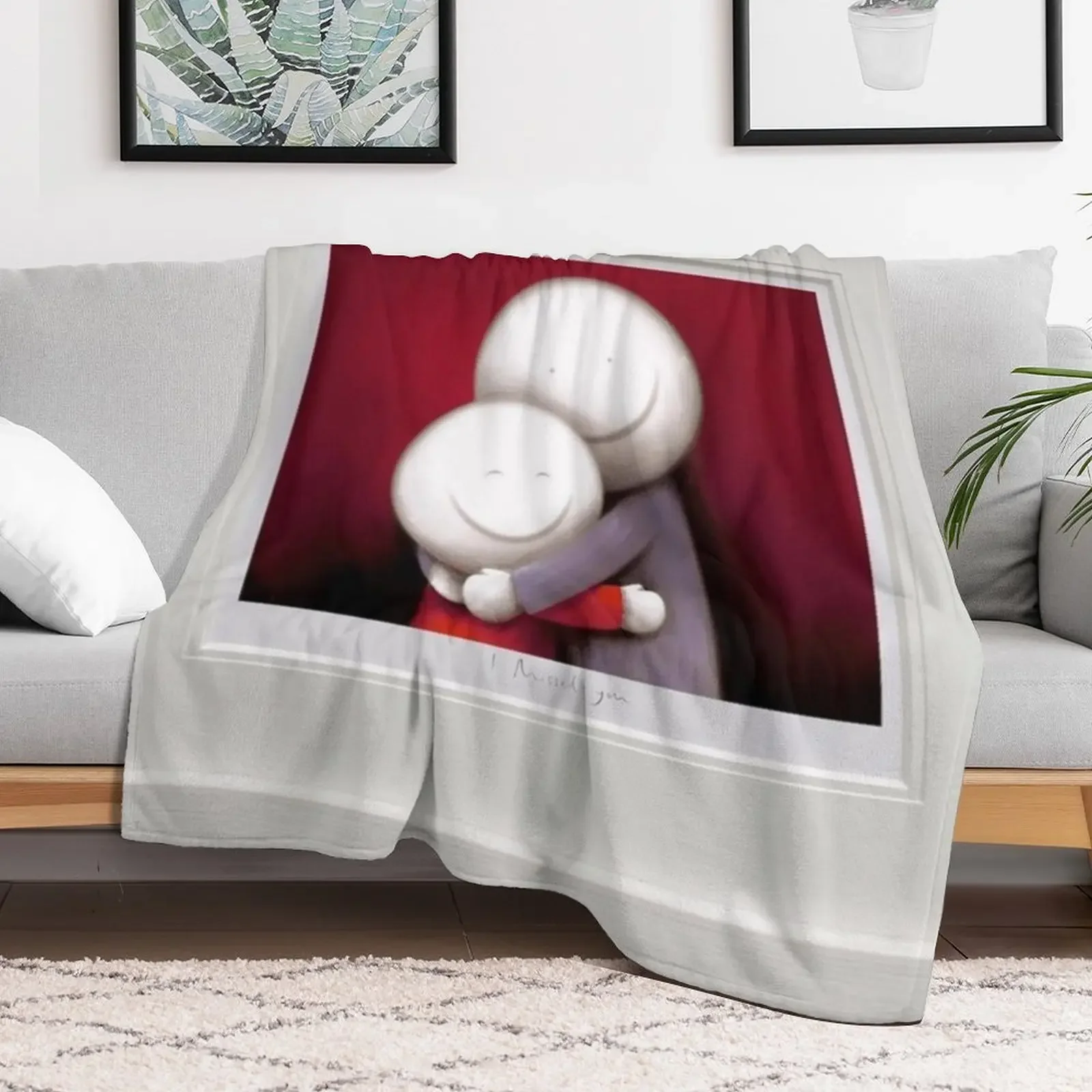 I Missed You by Doug Hyde Throw Blanket Luxury St Designers Blankets