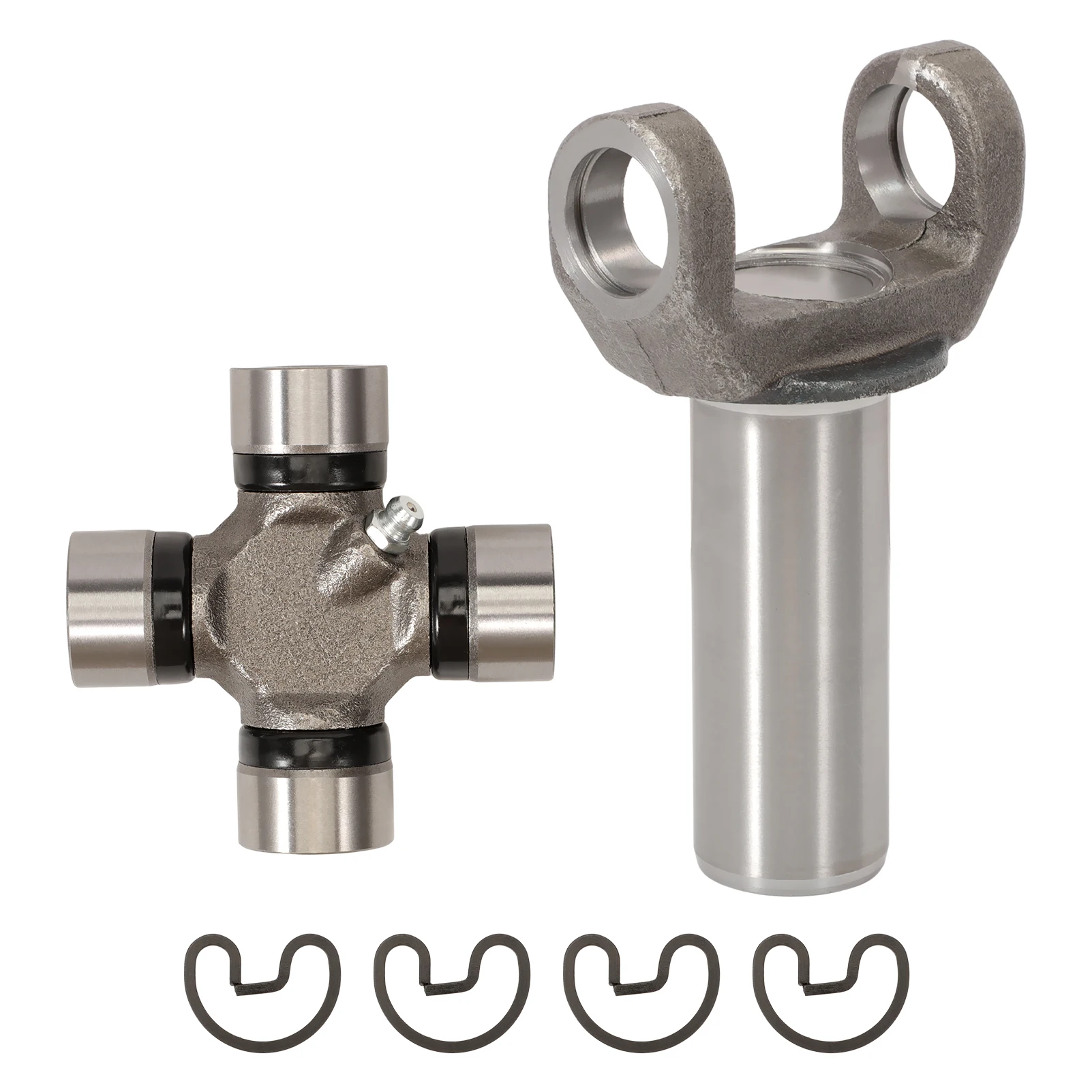 

2-3-6081X Transmission Slip Yoke with 5-153X U-Joint Kit for Turbo 350 TH350 700R4 1310 Series 26/27 Spines 2-3-6081X 5-153X