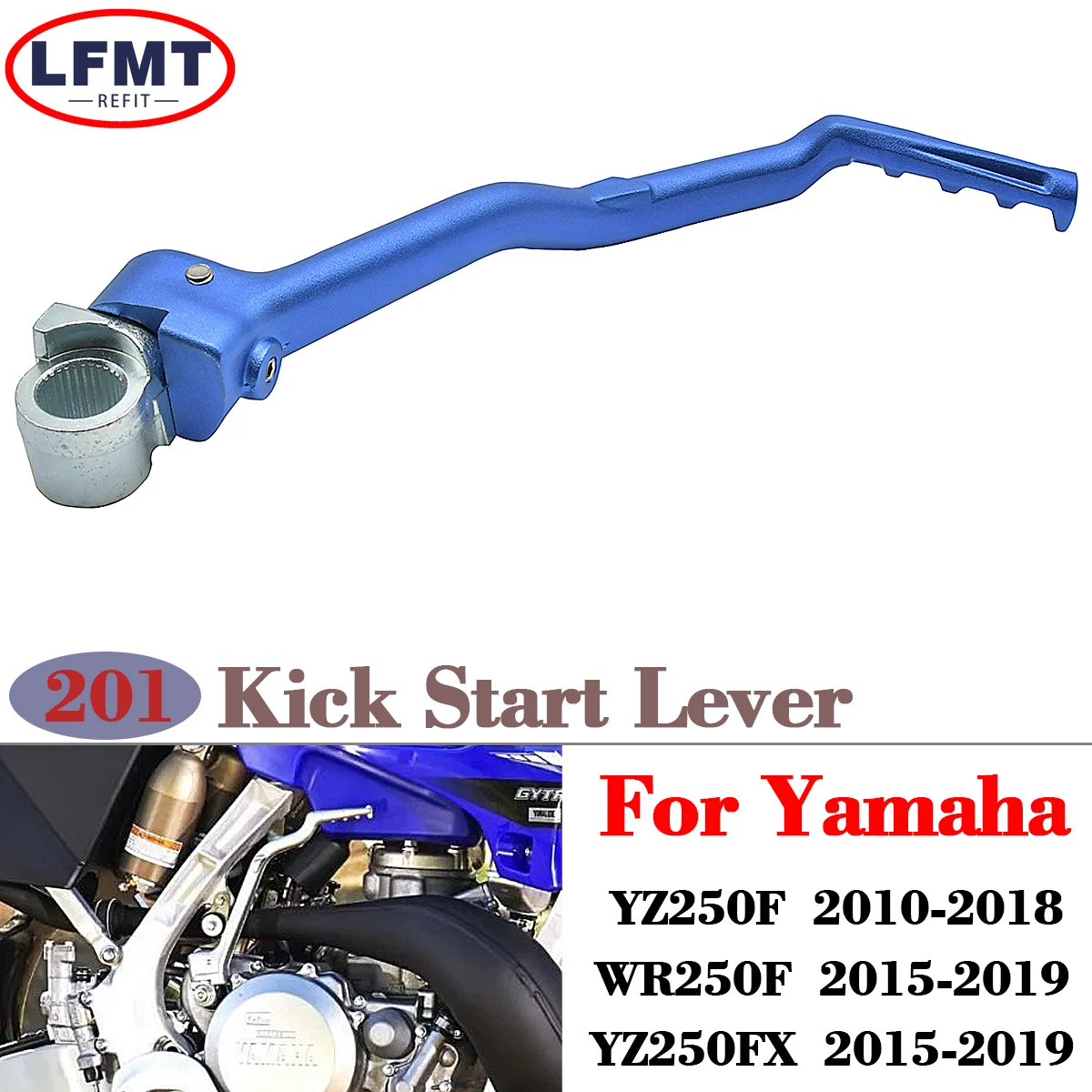 

Motorcycle Forged Kick Start Lever Pedal Levers For Yamaha YZ250F WR250F YZ250FX YZ 250F WR 250F YZ 250FX 250 F X FX 2010-2019