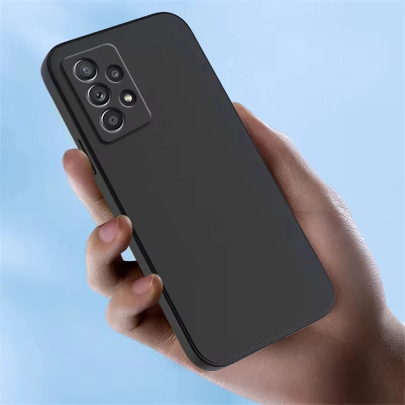NNBILI Liquid Silicone Phone Case for Samsung Galaxy S21 S22 S20 Ultra S10 Plus FE A72 A71 A52 A51 A32 A31 4G 5G Soft Thin Cover image 3
