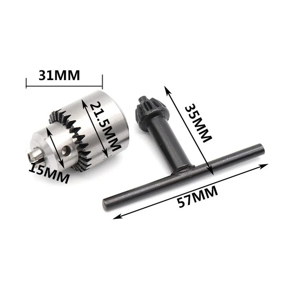 

JT0 Drill Chuck with a Clamping Range of 0 34mm Designed for Use with Electric Motors and Wood Working Equipment