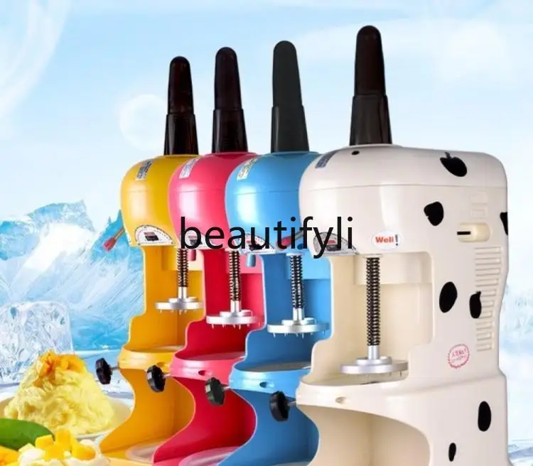 

Ice Shaver Machine Commercial Fluffy Ice Machine Smoothie Machine for Street Vending Four Fruit Soup Fully Automatic