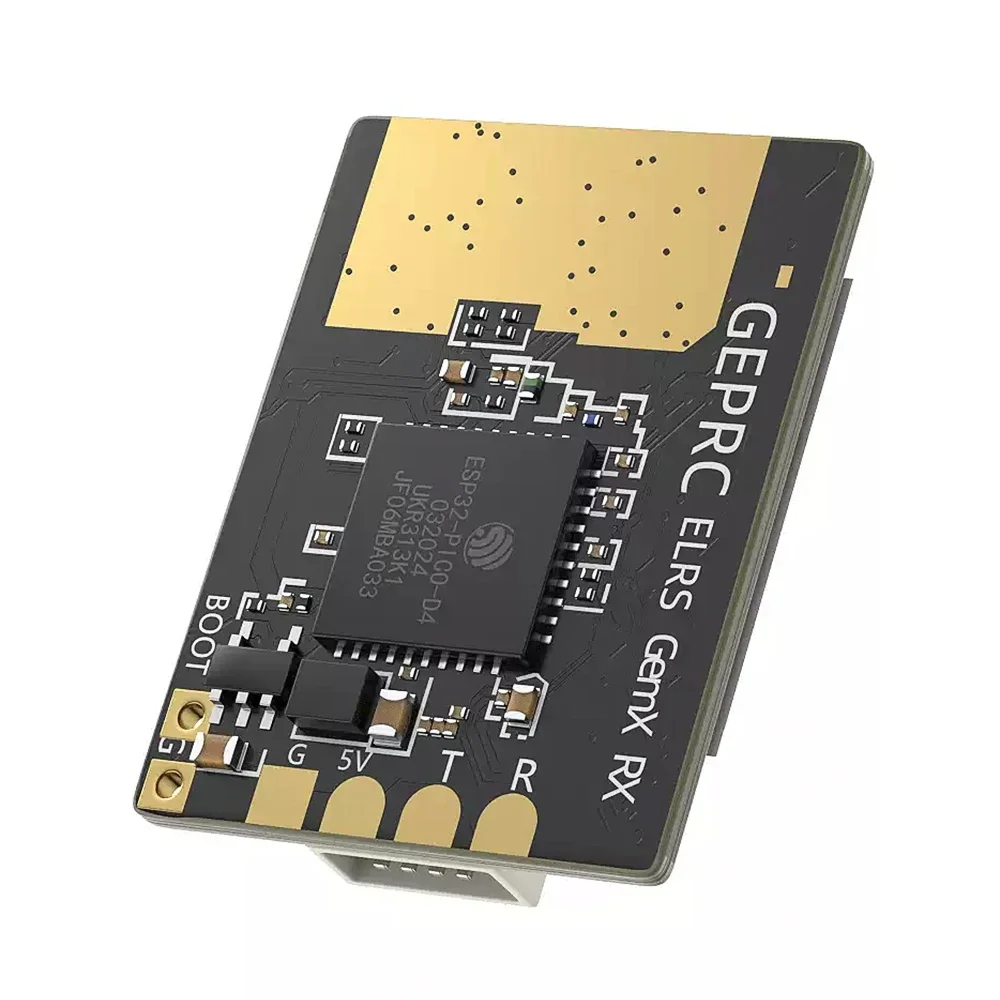 Ricevitore GemX Gemini GEPRC ELRS 915M/2.4G 25-1000Hz Frequenza di aggiornamento, tensione 5V, potenza di ritorno 100mw, antenna per drone RC FPV
