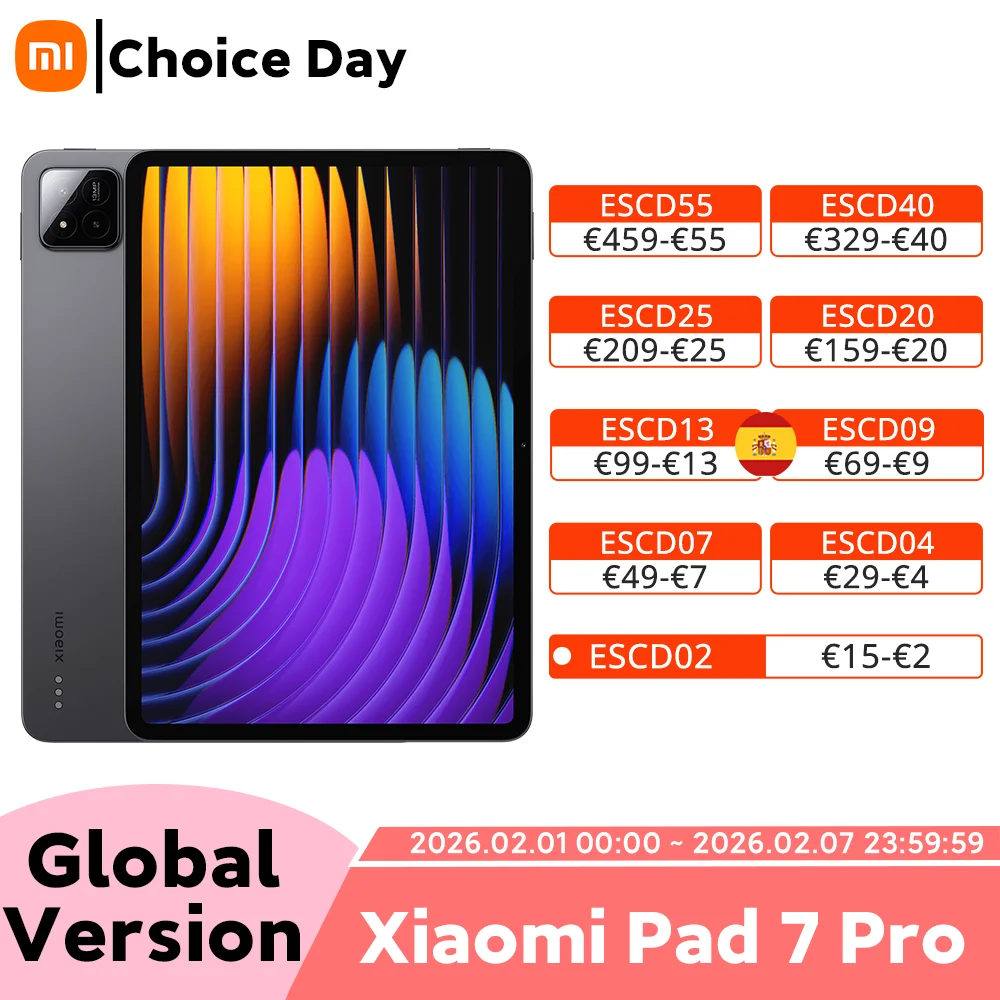 Wersja globalna Xiaomi Pad 7 Pro 11.2” 3.2K 144Hz Wyświetlacz Snapdragon 8s Gen3 8850mAh Aparat 50MP Xiaomi HyperOS 2 MI Pad 7 Pro