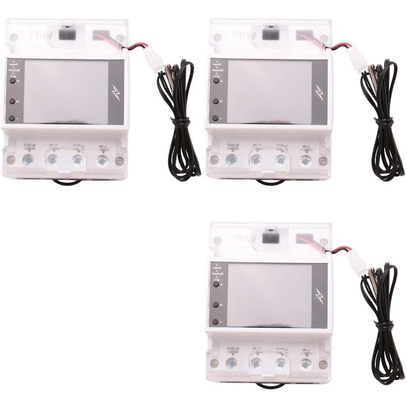 2026 New 3X AT4PTW WIFI Tuya Din Rail Digital Thermostat Incubator Temperature Controller With Timer Switch AC220V 100A
