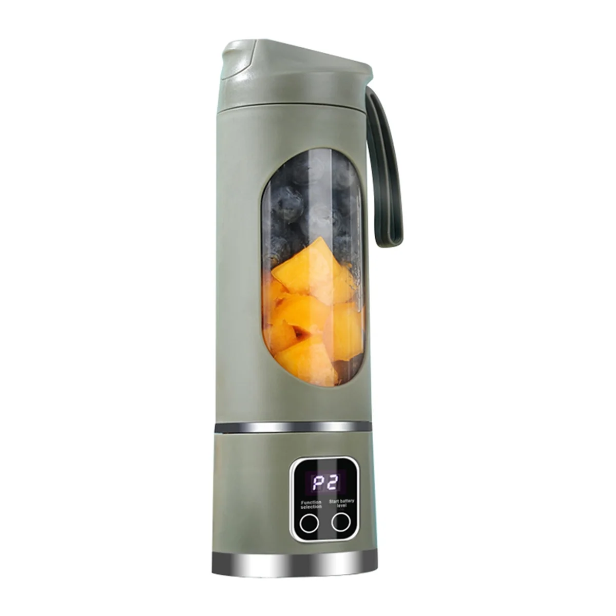 

Portable Blender Electric Juicers Fruit Mixers USB Rechargeable Smoothie Mini Blender Personal Juicer 12 Cutter 3Gears