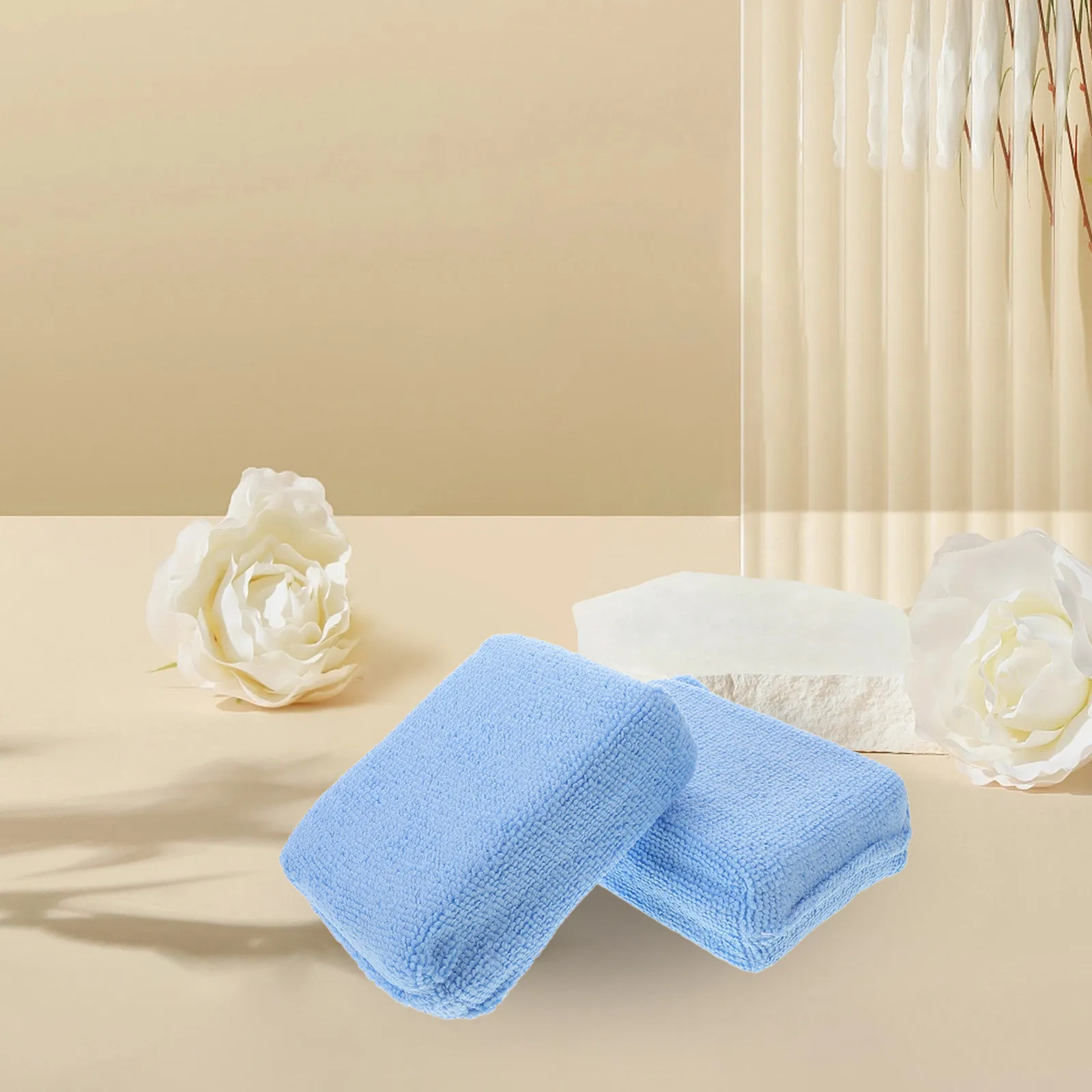 

10Pcs Efficient Car Waxing Blocks for Effortless Dirt Removal and Longlasting Shine Car Applicator Pads Polisher