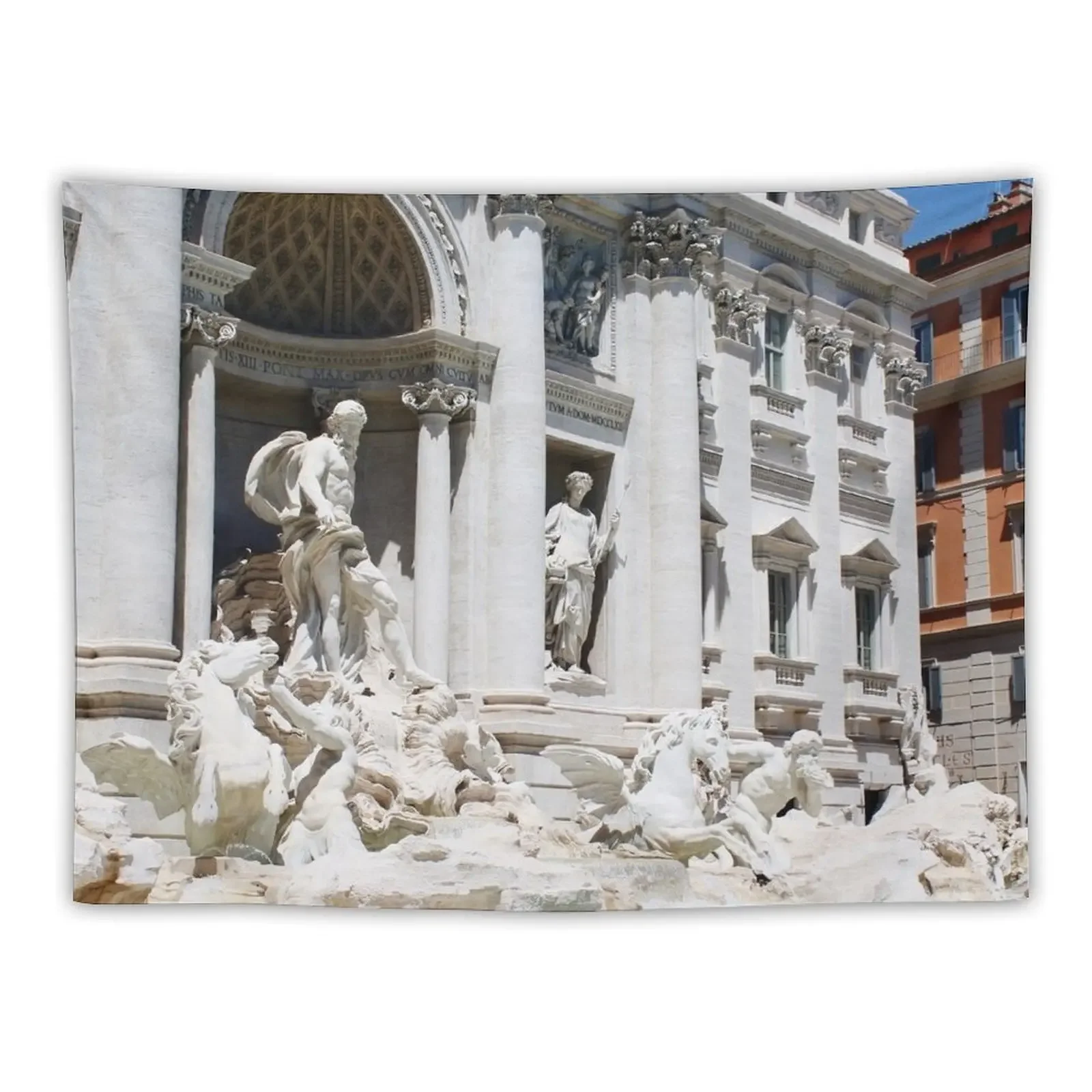 

Trevi Fountain Tapestry Carpet Wall Tapete For The Wall Home Decorating Tapestry