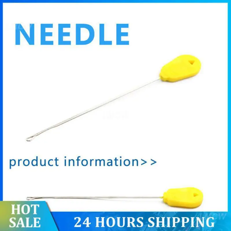 Inverted Crochet Quick Anti-slip Wear Bait Needle Fish Crochet Convenient Yellow Fishing Tools Take Crochet Crochet Long Life