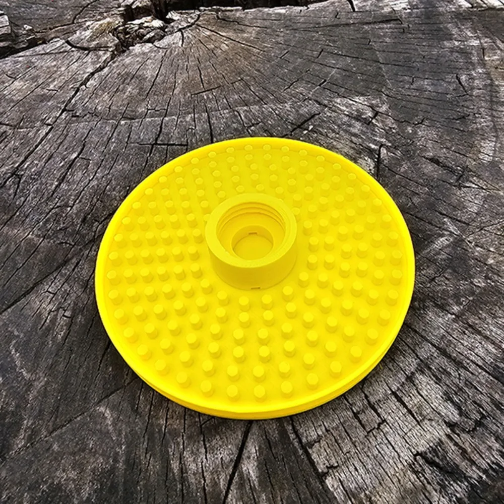 Multi-Hole Anti-Drowning Water Feeder Plastic Anti-Slip Chicks Automatic Drinking Tray Anti-Tipping Round Bee Water Dispenser
