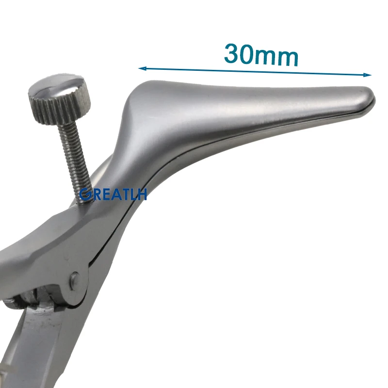 Autoclavable Rhinoscope with Light Guide Nose Mirror Stainless Steel Nasal Instrument