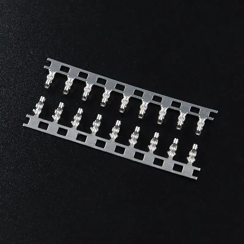 50 Stück ZH1.5 Kaltpress-Steckverbinder Männliche Hülle Federkopf 1,5 mm Steckdistanz Stecker – Detail 4
