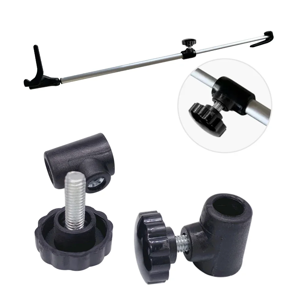 

2Pcs Black Caravan Plastic Window Stay Lock Repair Replacement Tool Knob Motorhome Rod Limit Knobs Durable RV Accessories