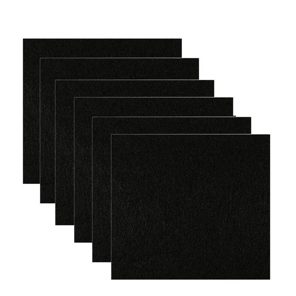 6PCS Cat Litter Filter For Cat Litter Box Activated Carbon Filter Air Purification Deodorant Pads Home Improvement Exhaust Fans