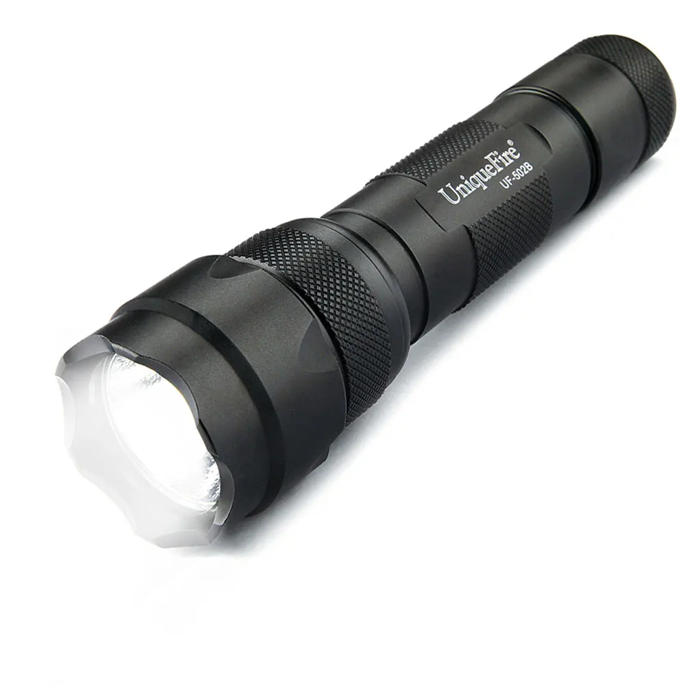 UniqueFire UF-502B Mini Tactical LED Flashlight 2500LM Super Bright Rechargeable Small Lamp Torch Lantern for Daily Emergency