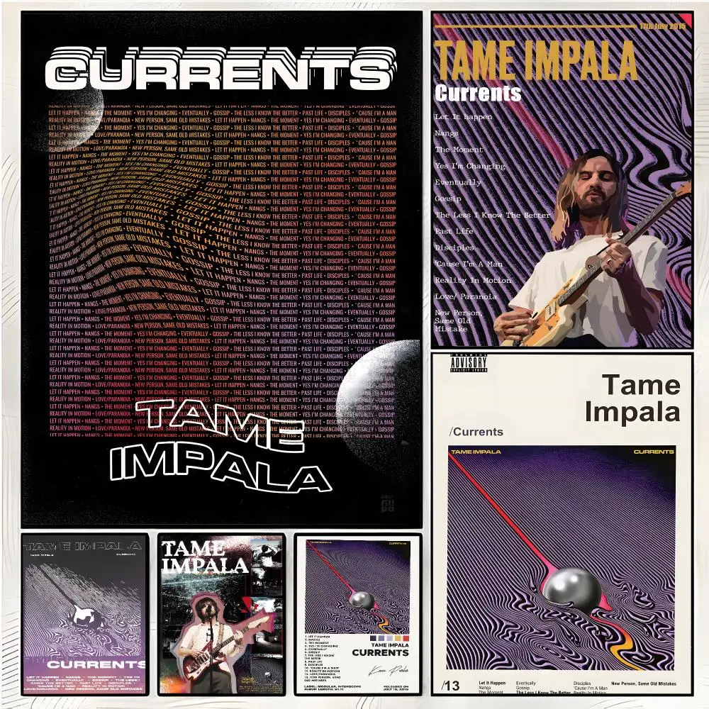 Music Producer Kevin Parker Tame Impala Poster Superior Home Space  Indoor Decorative Art & Home Decor