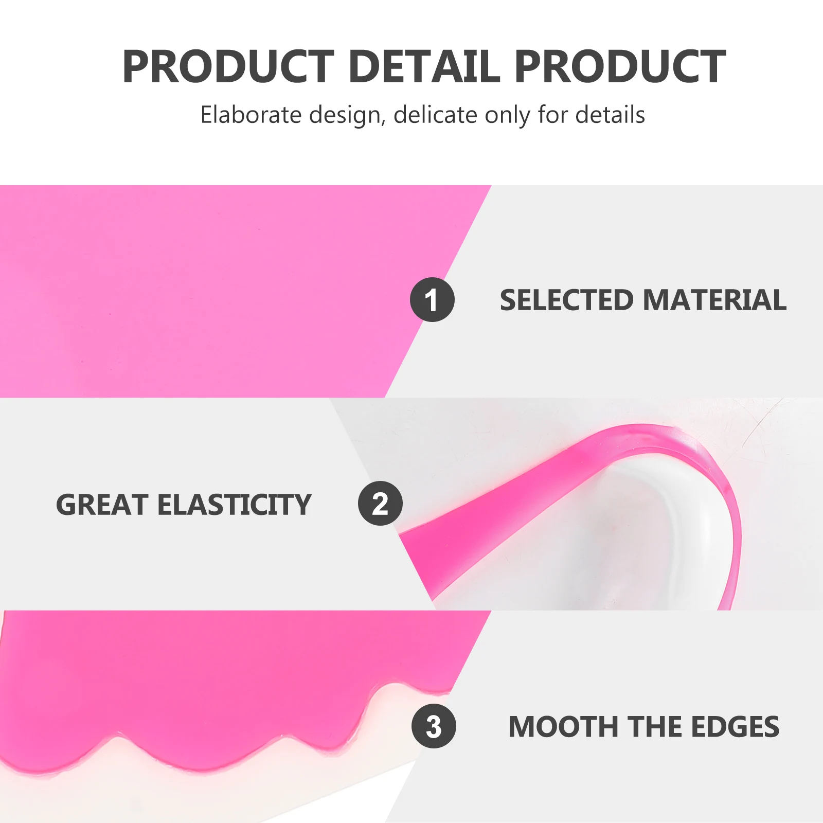 

2Pcs Anti-wrinkle Stickers Nasolabial Folds Silica Gel Tape Women Facial Care Tools Premium Material Comfortable Long-lasting