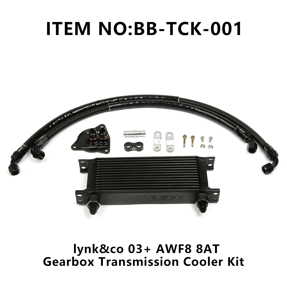 

Battle Bee Gearbox Cooler Kit For Volvo Geely LYNK&CO 03+ 2.0T AWF8 8AT Transmission Cooling Adapter Plate Sandwich BB-TCK-001