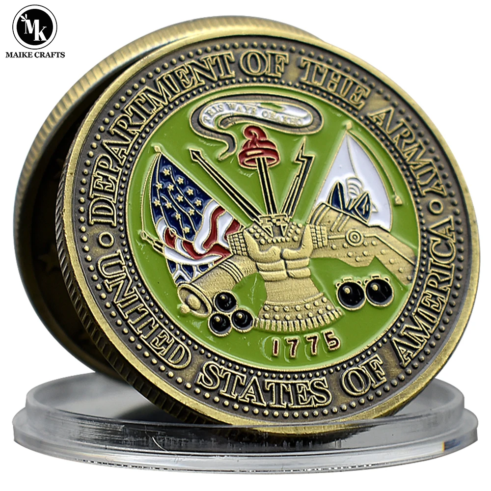 US Army MEDIC Commemorative Coins Metal Crafts Life Saving Medal Collection Gift