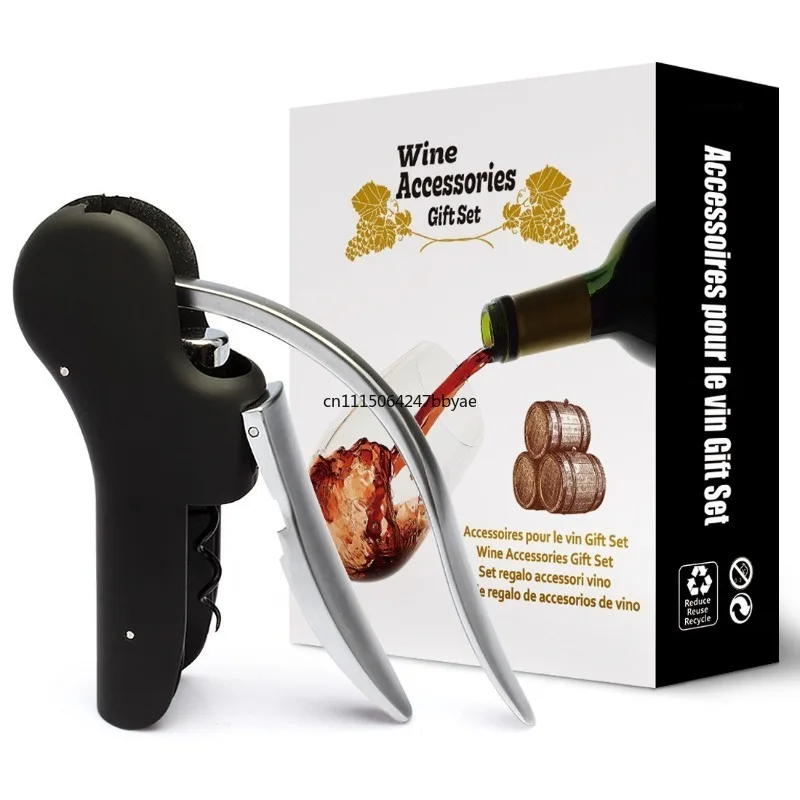 Goose-shaped zinc alloy quick wine bottle opener Portable labor-saving bottle opener, suitable for home bar use