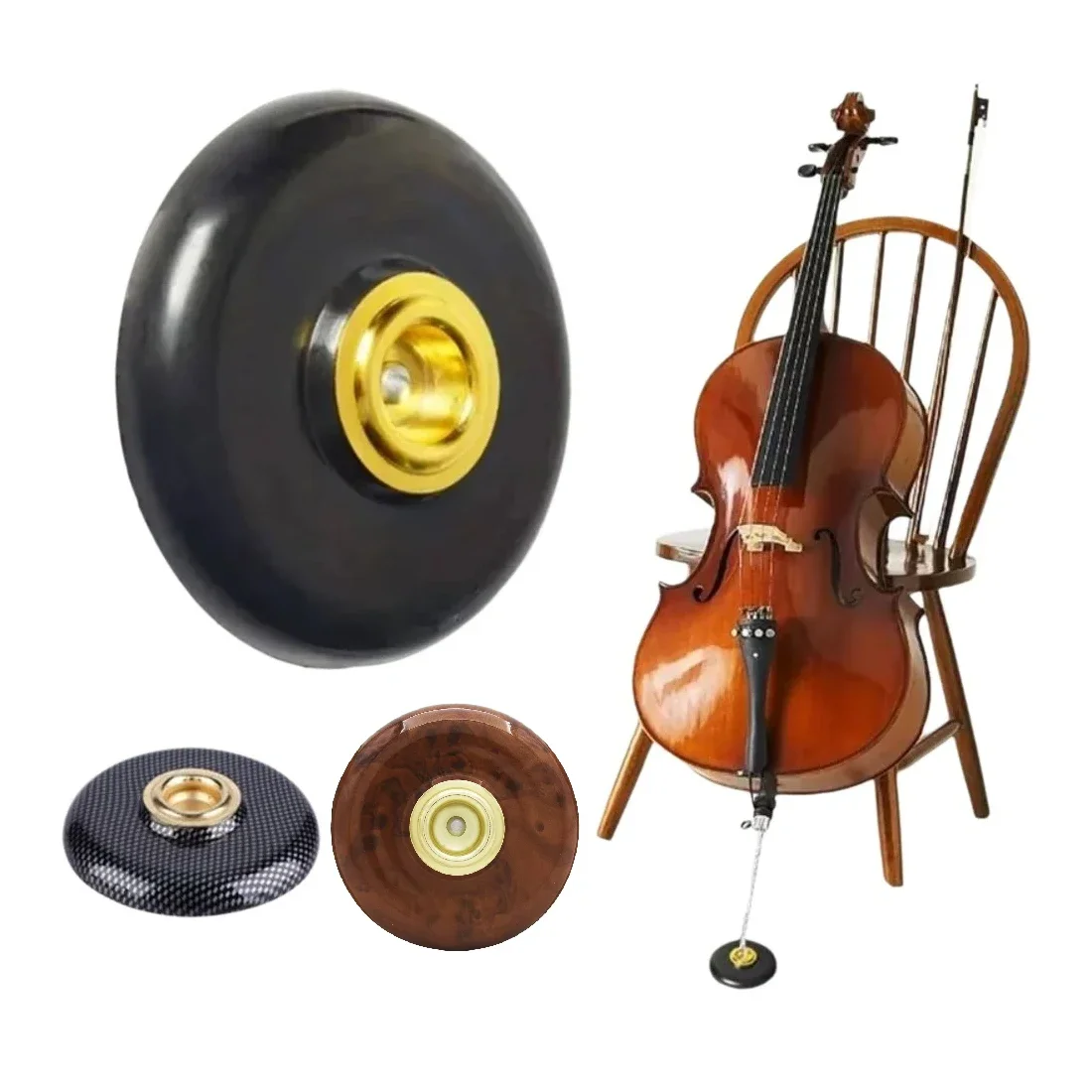 Alfombrilla antideslizante para violonchelo, soporte antideslizante, Protector de suelo, almohadilla para Viola, accesorio para instrumentos de cuerda, herramientas musicales