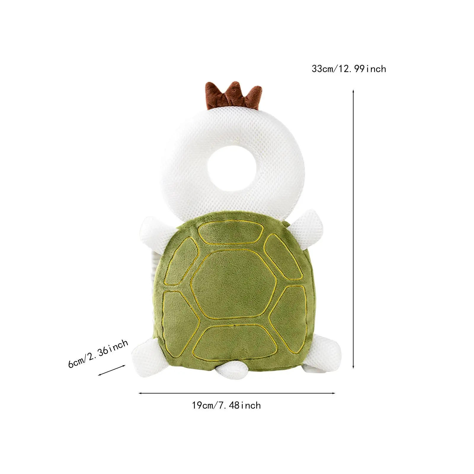 وسادة ظهر للأطفال لحماية الطفل من أجل تعلم الزحف