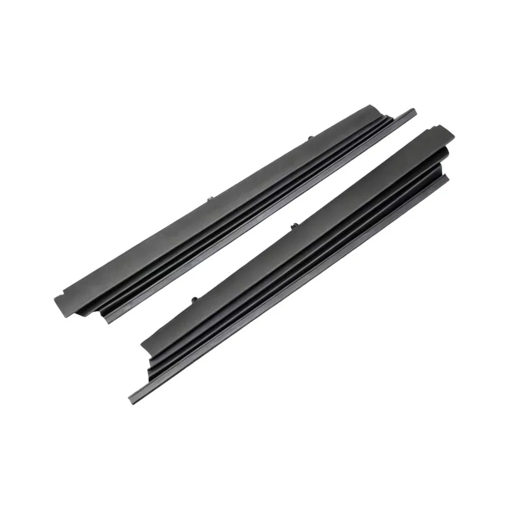ABS Plastic Cover Trim Cap Set Automotive Grade Material Left And Right Pair Restores Appearance Sunroof Dust Cover Trim