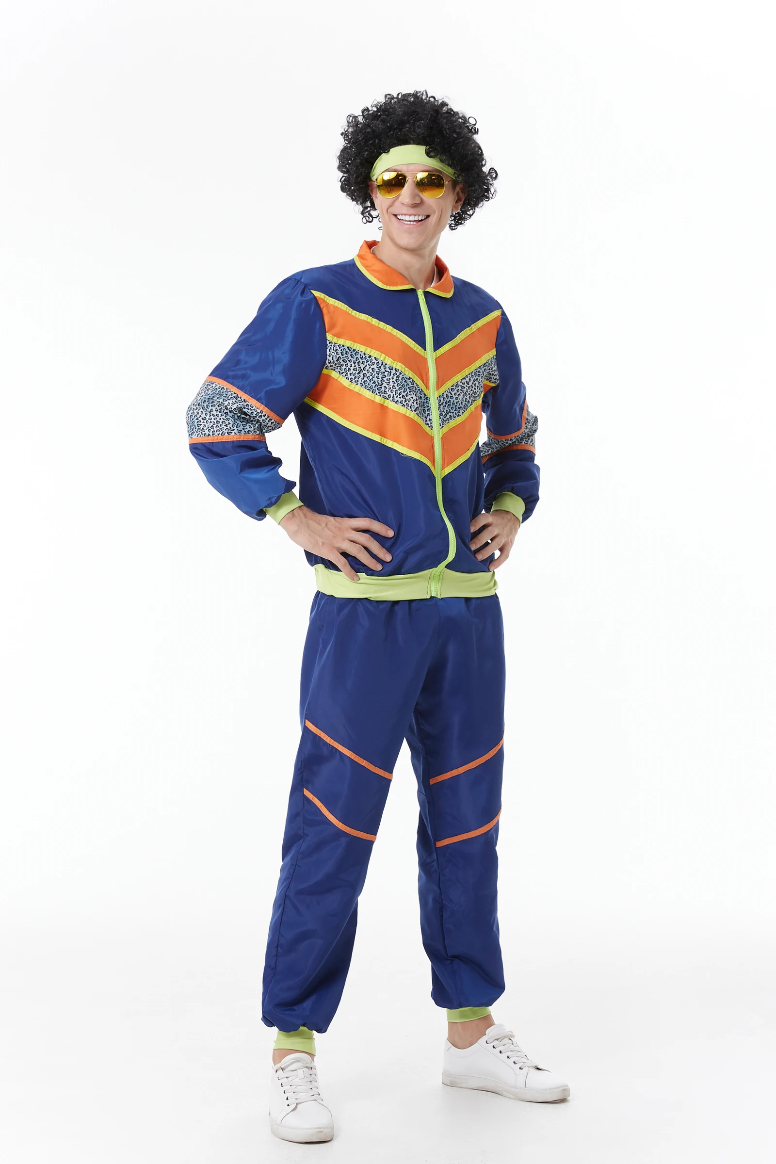 Pasen Purim Halloween Kostuum Voor Mannen 60S 70S Hippie Kostuums Volwassen Retro Rock Disco Cosplay Outfits