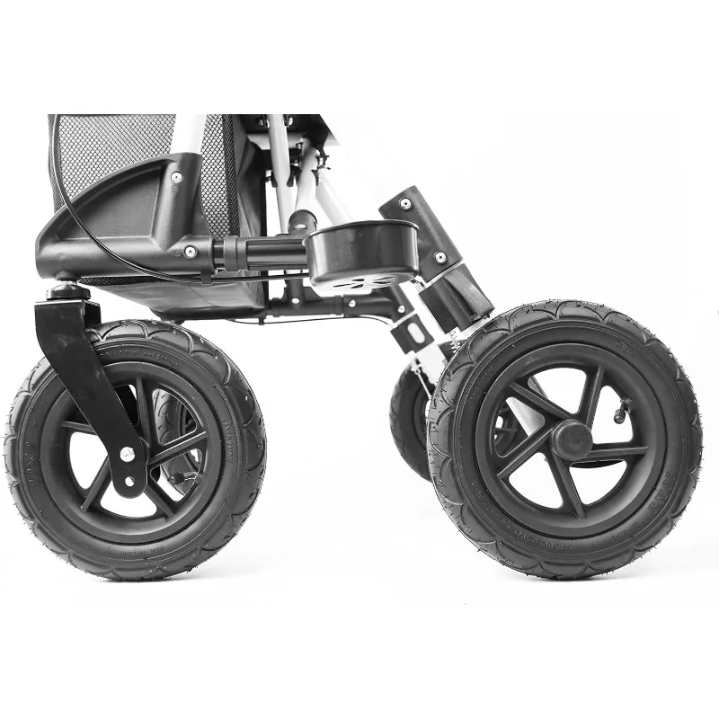 Walkers for Seniors with Pneumatic Tires and Sturdy Frame,  Rollator,  Outdoor Walkers for Seniors