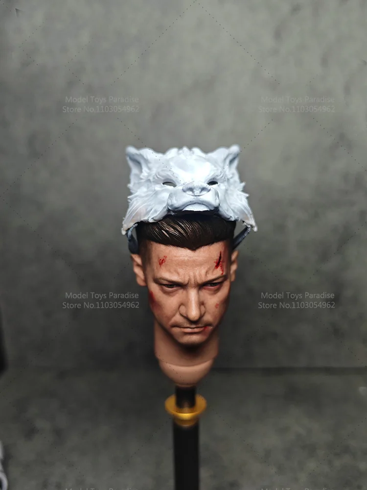 1/6 Schaal Soldaat Cosplay Weerwolf Helm Masker Model Accessoires Fit 12Inch Action Figure Body