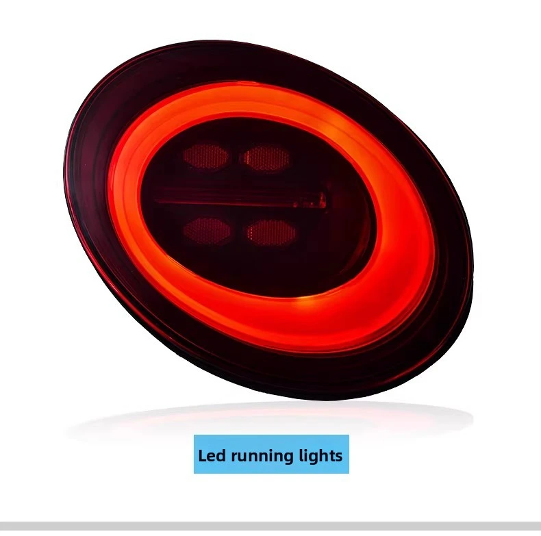 Fanali posteriori per Volkswagen VW Beetle 2006-2012 Nuovo stile Full LED Lampada posteriore Indicatore di direzione dinamico Montaggio Plug And Play