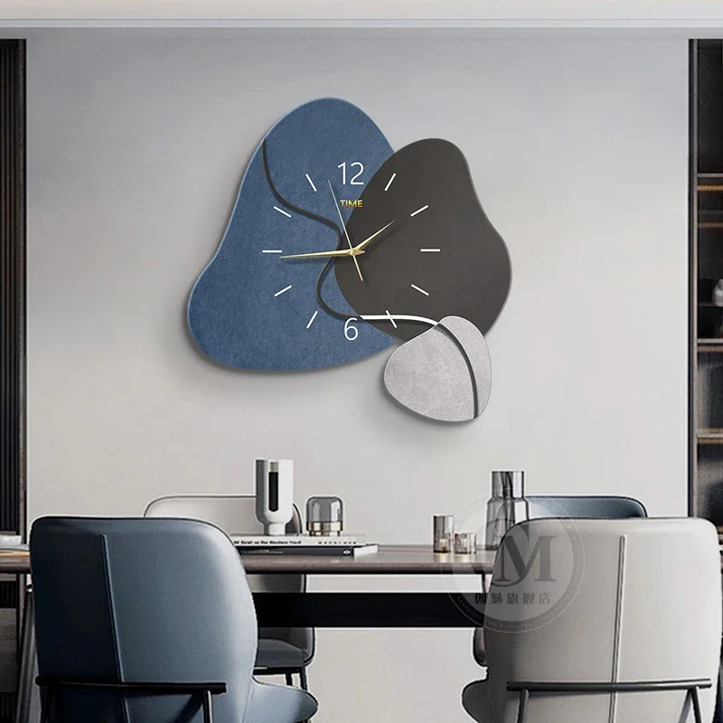 Cute Luxury Wall Clocks Aesthetic Big Nordic Minimalist Restaurant Wall Watch Creative Modern Reloj De Pared Room Decorations