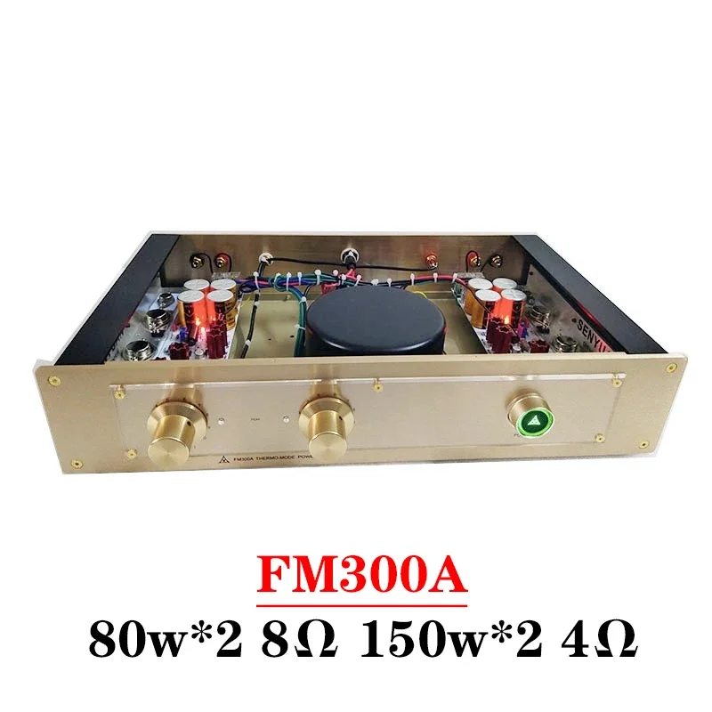 

80w*2 Refer To FM300A 2-channel Power Amplifier High Power Beautiful Voice HIFI High-end Amplifier Audio