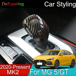 Gear Head Sequin Sticker Handle Decorative Cover Car Accessories Interior for MG 5 MG5 MGGT GT 2nd 2022 2021 2023 ABS