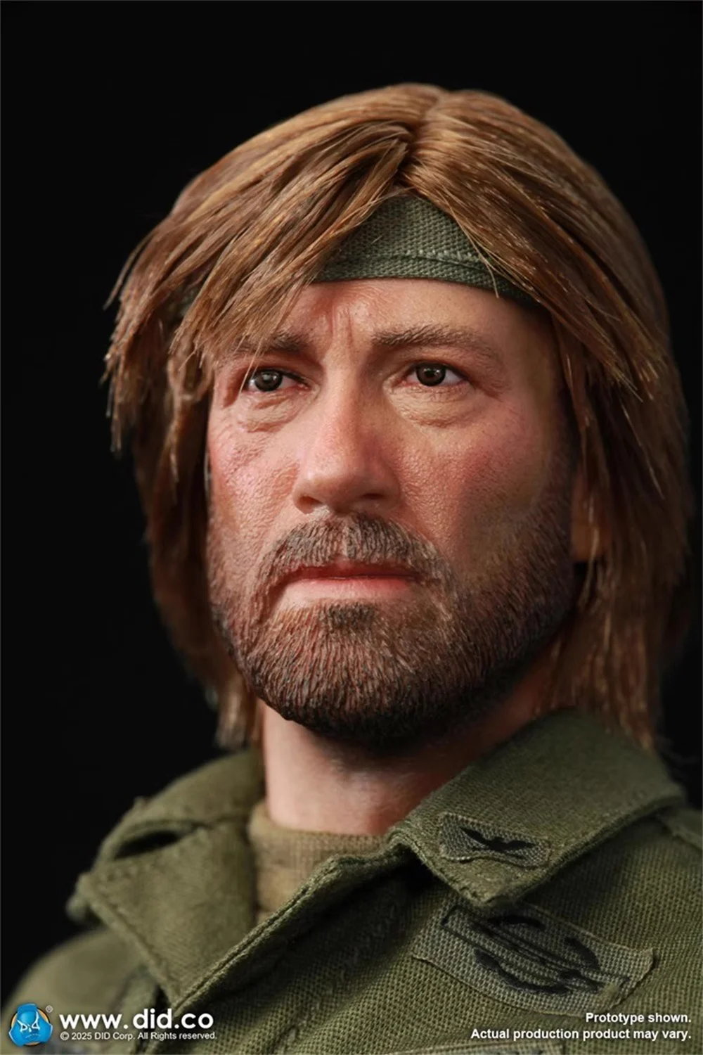 

DID Scale 1/6 US. Soldier Doll Guy Man Head Sculpt Carving with Hair Transplant Glove Cigar Sleeves For 12" Doll Figure V80184