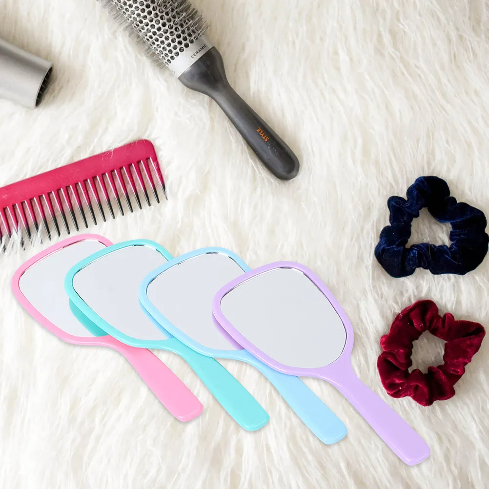 

Набор из 6 портативных зеркал в конфетных цветах: изысканные и стильные, для макияжа, путешествий и повседневного использования (для женщин)