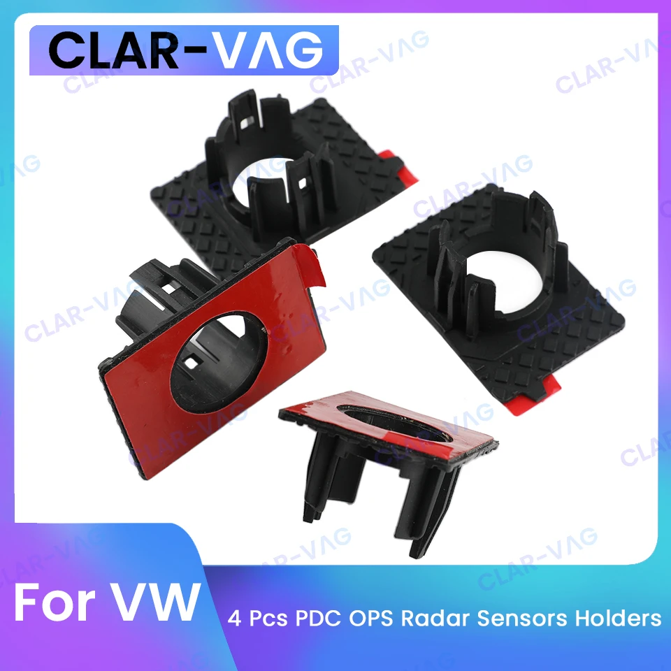 4 Pcs PDC OPS Parking Radar Sensors Holders Support 5E0919485A For VW Golf 7 MK7 Golf 6 Golf 5 PASSAT CC Jetta 5 6 for Skoda