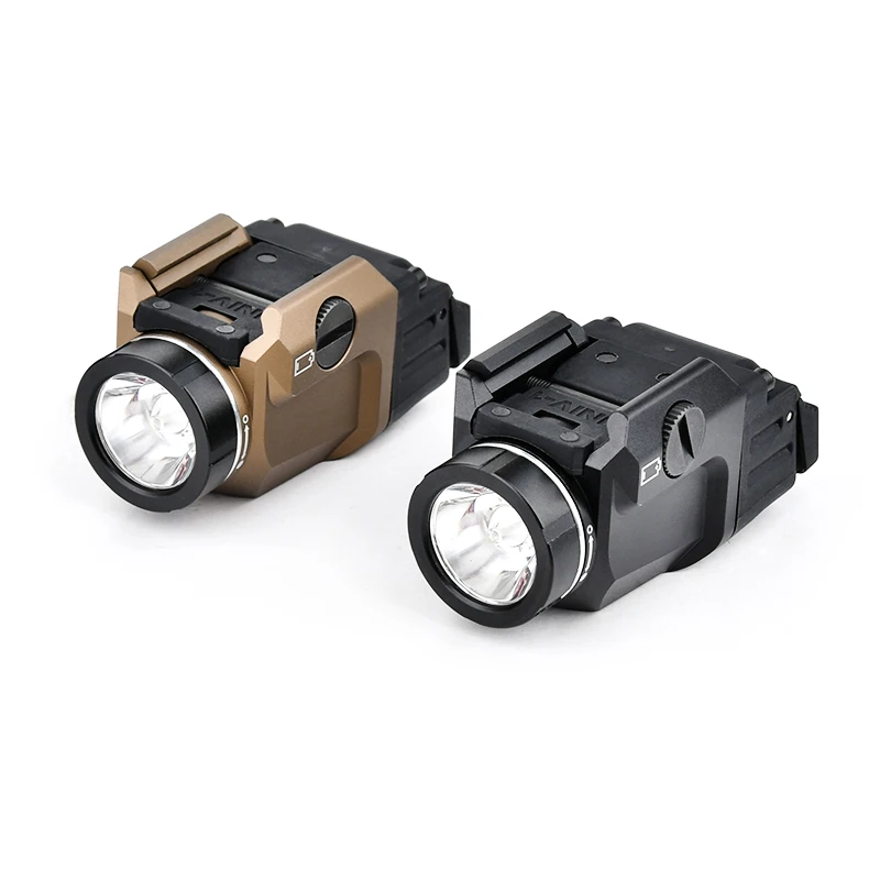 WADSN Tactical TR-7X TR-7 Hanging Flashlight White LED Strobe Light Hunting Weapons Pistol Airsoft Accessories Fit 20MM Rail