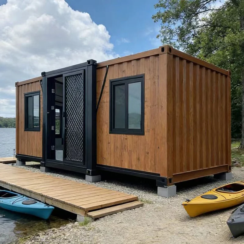 Foldable Mobile Container House Expandable Outdoor Residential Home for Camping Traveling