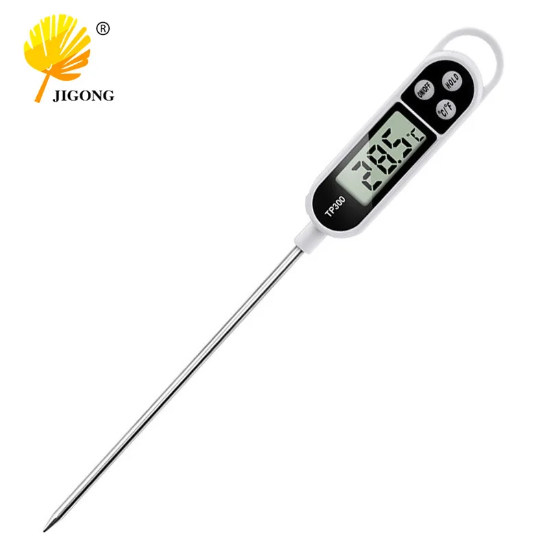 Food Thermometer Kitchen Digital Pen Probe Baking BBQ Barbecue Milk Thermometer Water Temperature Oil Temperature Measurement