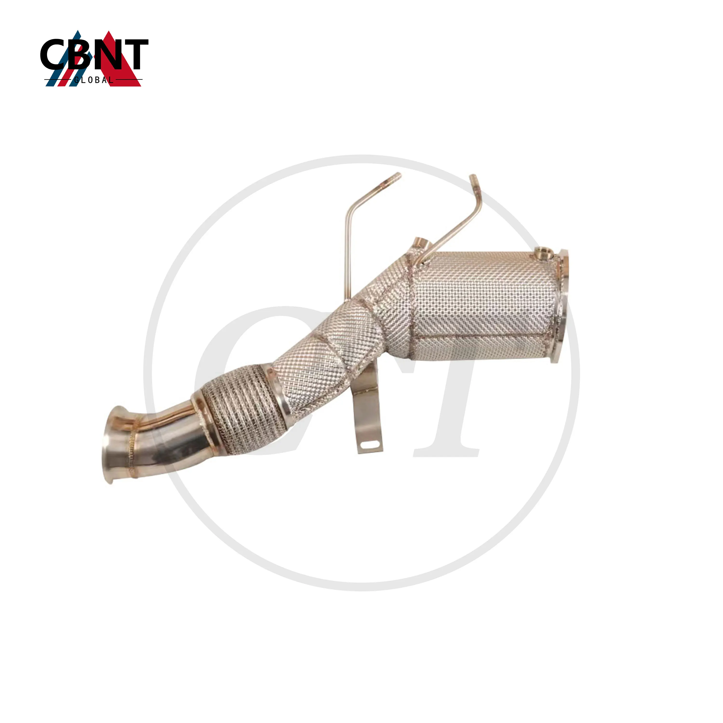 

CBNT Exhaust Catted/Catless Downpipe for BMW B58 3.0T 2024 High Quality SS304 Exhaust Header with Heat Shield Exhaust-pipe