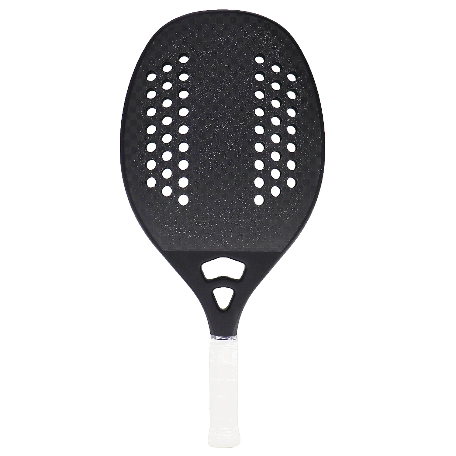

12K Beach Tennis Racquet Full Carbon Matte Surface With Frosted Treatment Beach Tennis Paddles for Training Equipment