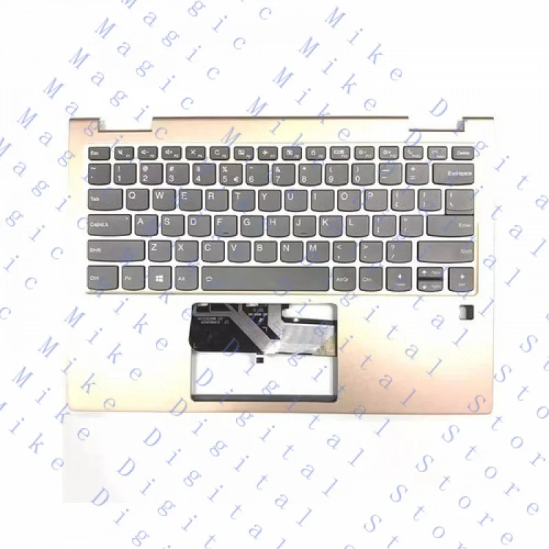

UU 95new Palmrest Case Keyboard Frame with Keyboard For Lenovo Yoga 730-13IKB 730-13ISk