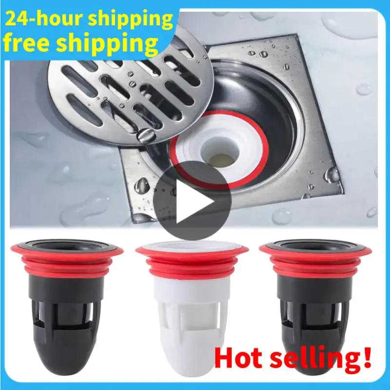 Bath Shower Floor Strainer Kitchen Bathroom Water Drain Filter Cover Plug Trap Siphon Sink Insect Prevention Deodorant  Bathroom