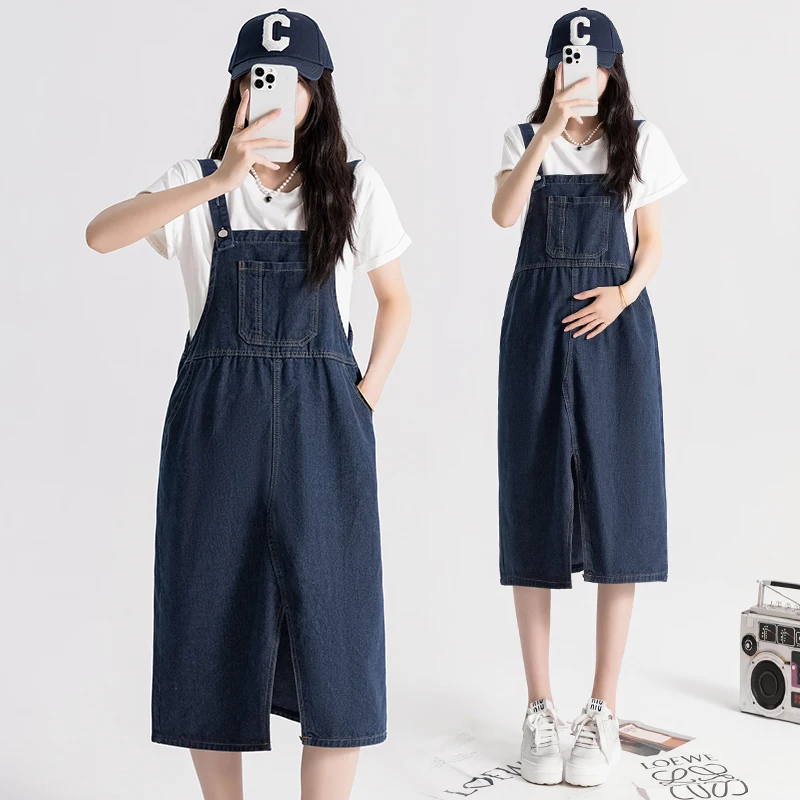 vestido-de-mezclilla-de-verano-para-mujer-tipo-mono-con-abertura-frontal-y-tirantes-para-embarazadas