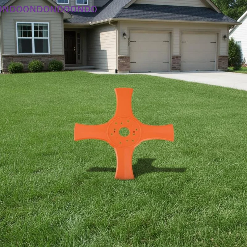 Lawn Mower Replacement Trimmer Blade Anti-Rust Sharp Wear Resistant Compatible with Most Trimmers for Garden Lawn Care
