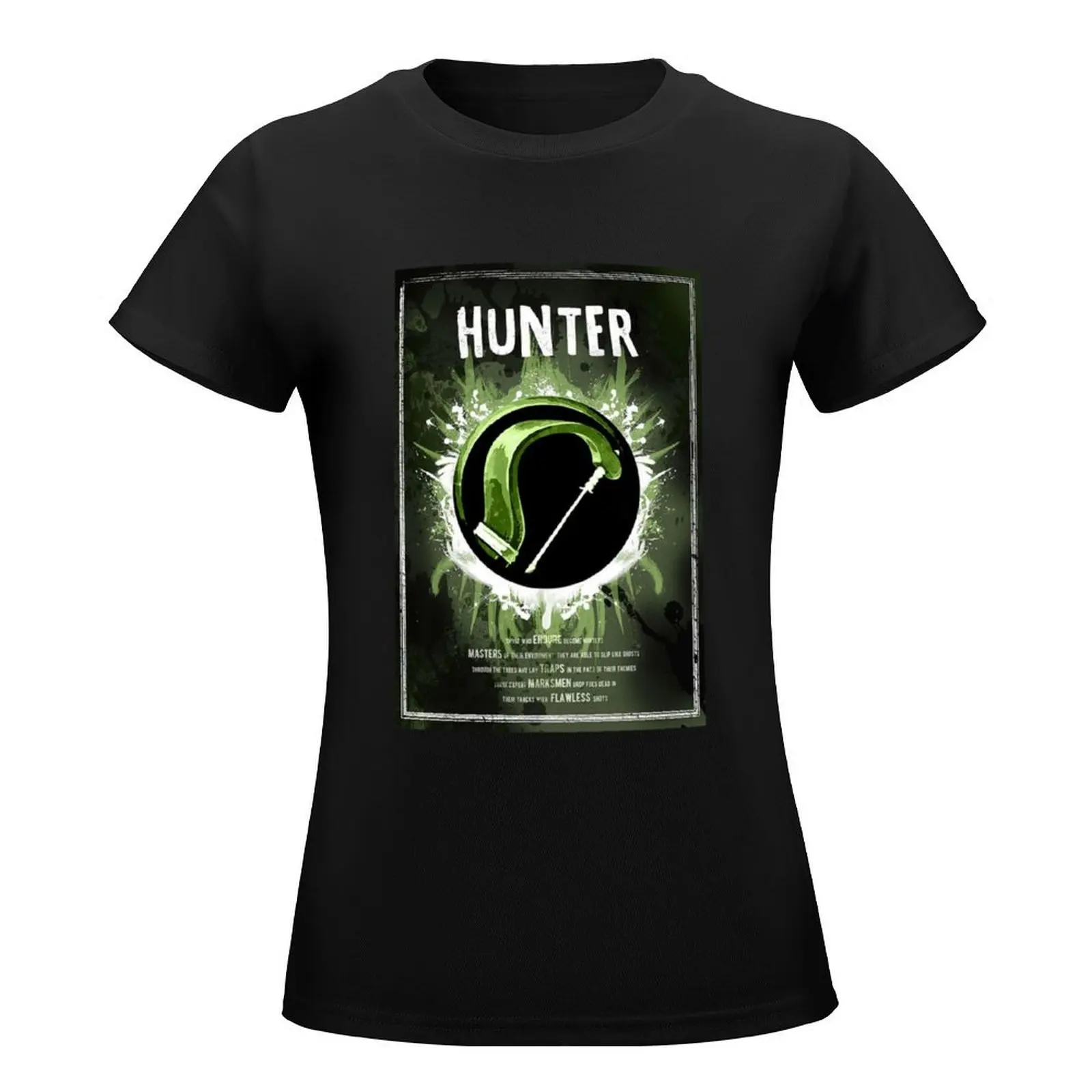 Hunter T-Shirt kawaii clothes Female clothing tees t-shirt dress for Women long