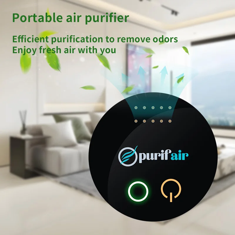 

Домашний портативный очиститель воздуха удаляет запахи, формальдегид и пыль, небольшого размера, подходит для нескольких сценариев